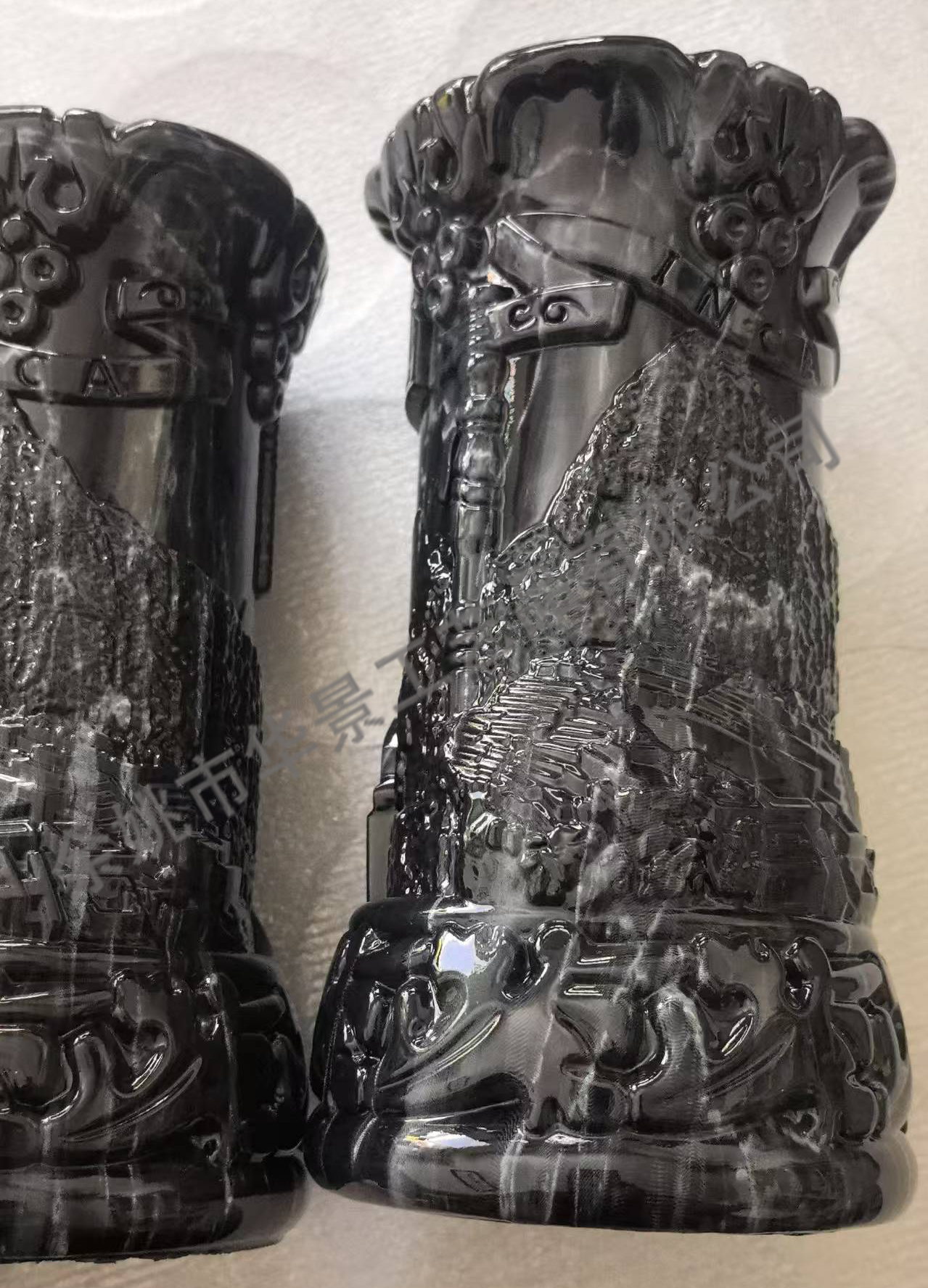 陶瓷表面纹路处理